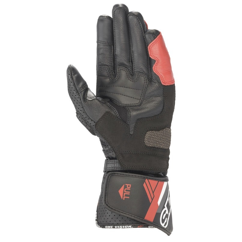 Alpinestars SP-8 moto rukavice crno-bijelo-crvene