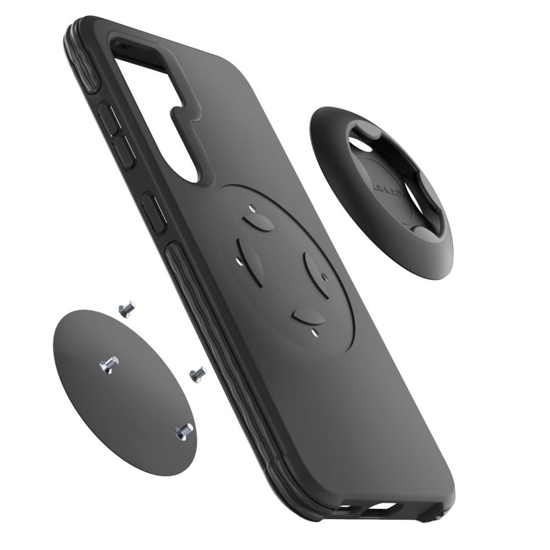 Zaštitna maska Interphone QUIKLOX Tetraforce za Samsung Galaxy S24 Ultra crna