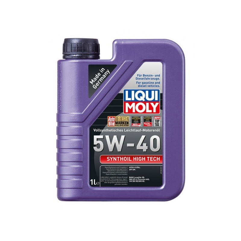 Sintetičko motorno ulje LIQUI MOLY Synthoil High Tech 5W-40 1 l