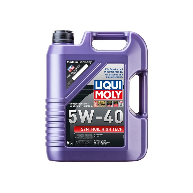 Sintetičko motorno ulje LIQUI MOLY Synthoil High Tech 5W-40 5 l