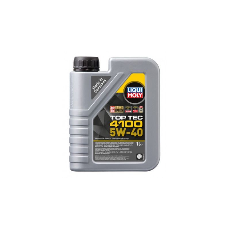 Sintetičko motorno ulje LIQUI MOLY Top Tec 4100 5W-40 1 l