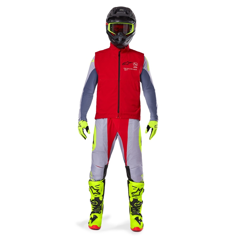 Alpinestars Techstar softshell prsluk crvene boje