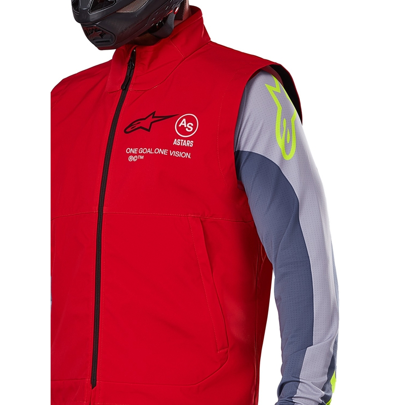 Alpinestars Techstar softshell prsluk crvene boje