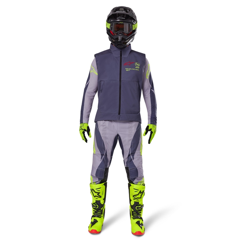 Alpinestars Techstar softshell prsluk tamno sivi