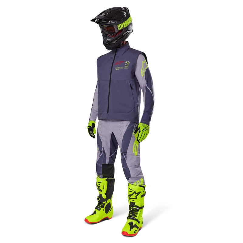 Alpinestars Techstar softshell prsluk tamno sivi