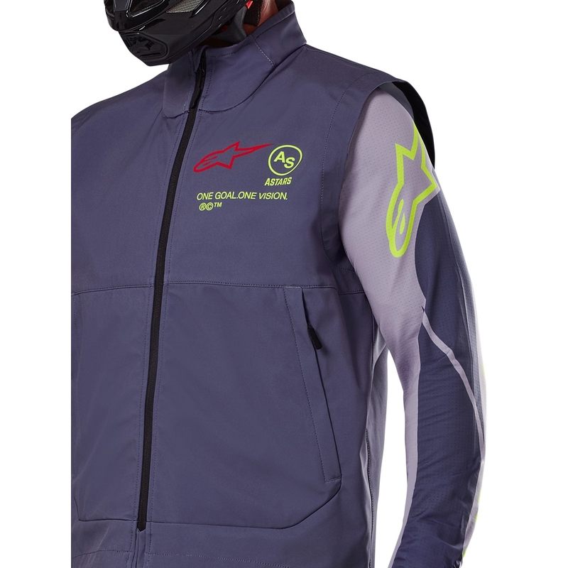 Alpinestars Techstar softshell prsluk tamno sivi