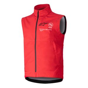 Dječji softshell prsluk Alpinestars Techstar crveni