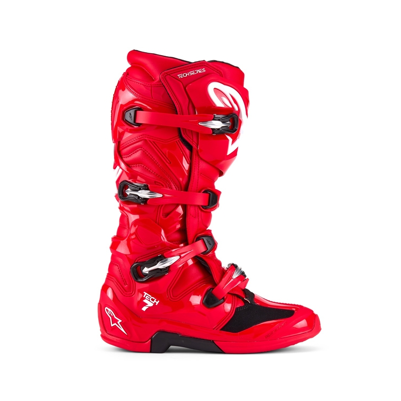 Motorističke čizme Alpinestars Tech 7 crvene