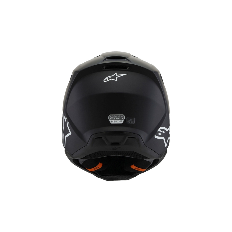 Alpinestars S-M3 Solid dječja motokros kaciga mat crna