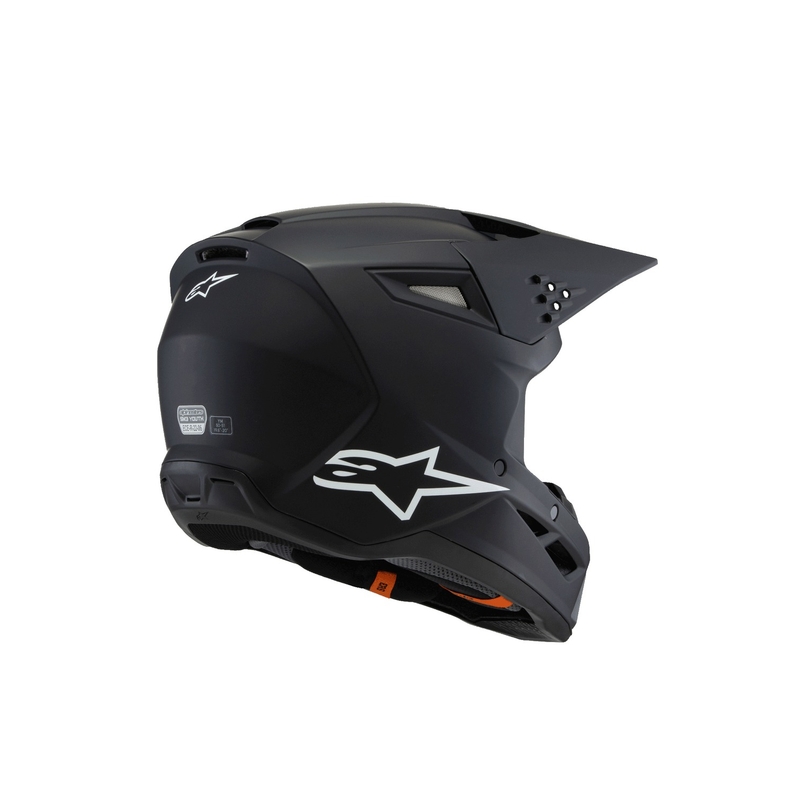 Alpinestars S-M3 Solid dječja motokros kaciga mat crna