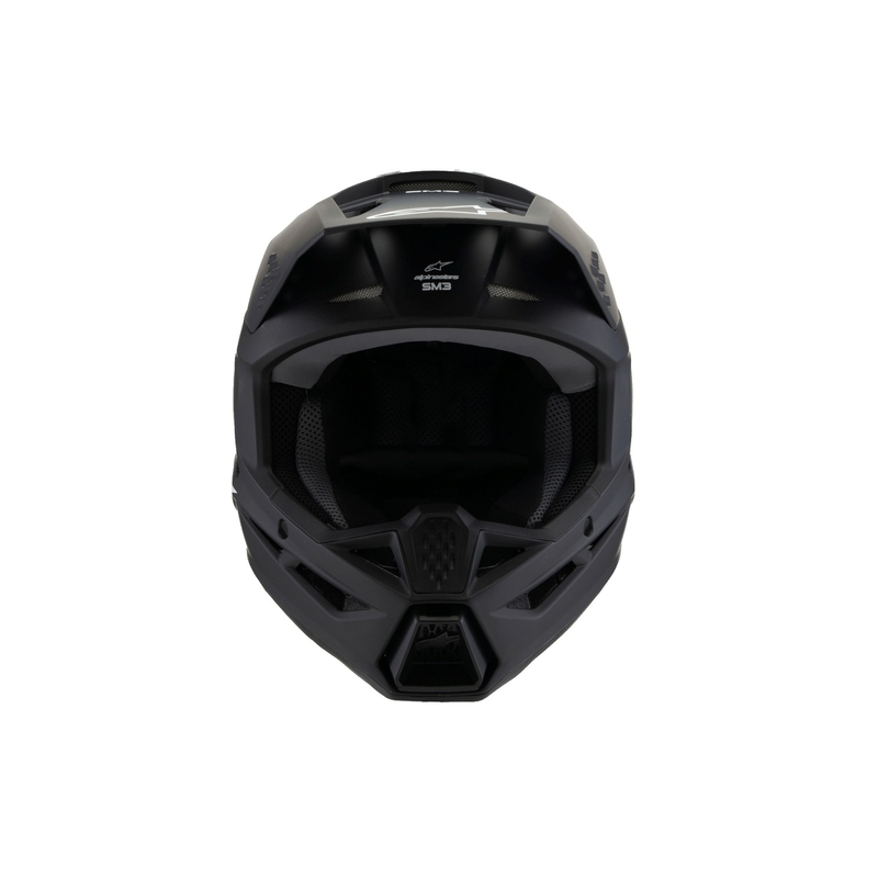 Alpinestars S-M3 Solid dječja motokros kaciga mat crna