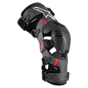Alpinestars Supertech RK-10 Plasma steznici za koljena crno-crveni