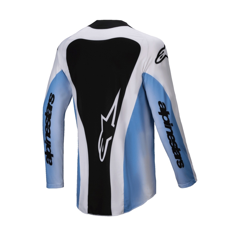 Alpinestars Techstar Melt motokros majica crno-plava