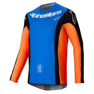 Alpinestars Techstar Melt motokros majica narančasto-plava