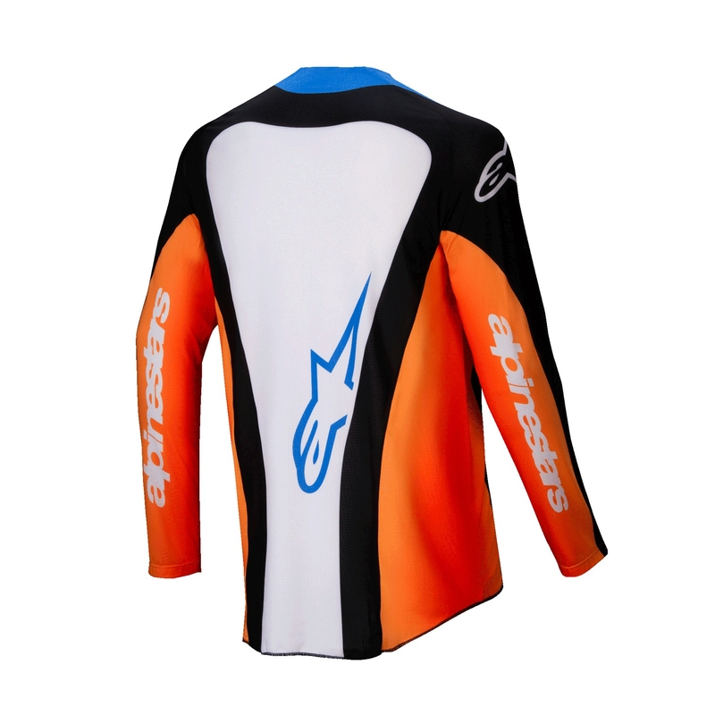 Alpinestars Techstar Melt motokros majica narančasto-plava