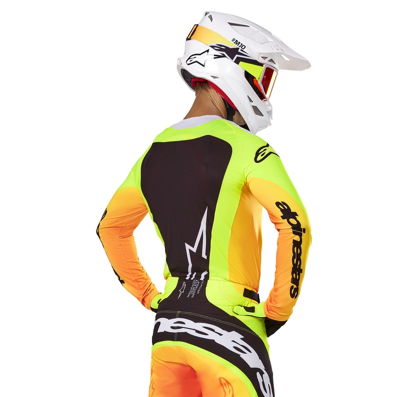 Alpinestars Techstar Melt motocross dres žuto-crni