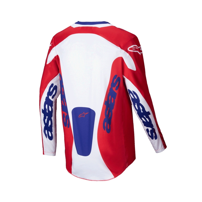 Alpinestars Racer Veil motocross dres crveno-bijeli