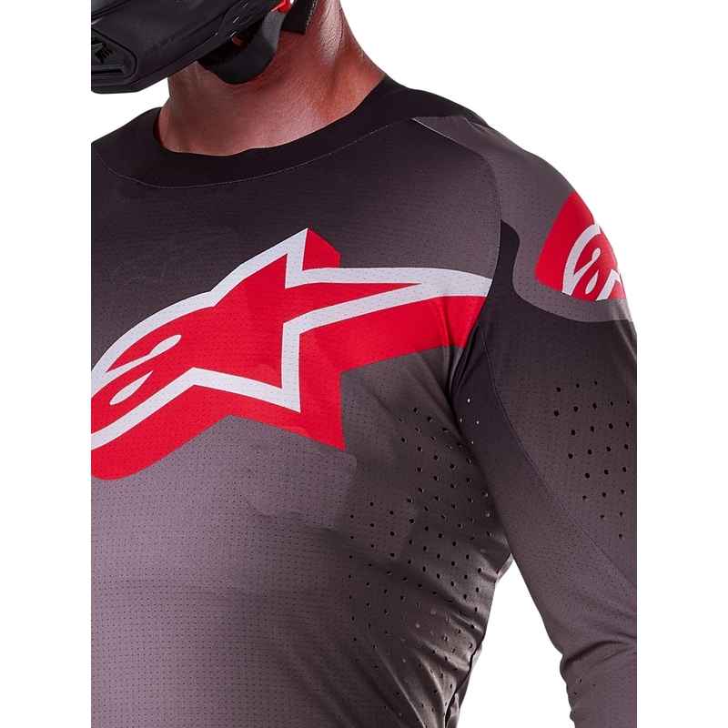 Alpinestars Supertech Lipan motocross dres dim-crvena