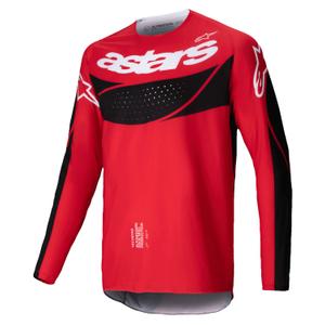 Alpinestars Techstar Dreem motocross majica crveno-crna