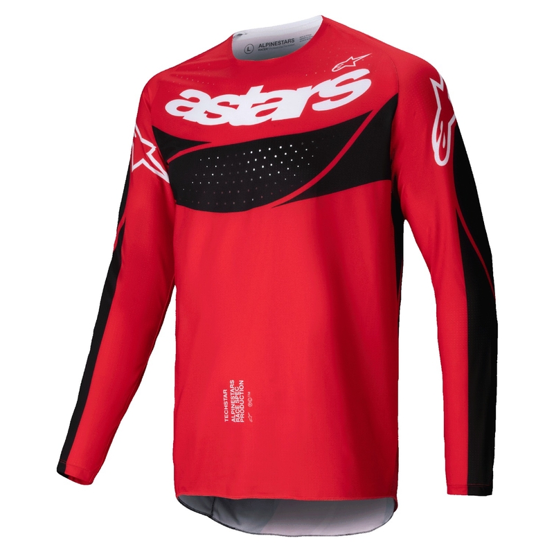 Alpinestars Techstar Dreem motocross majica crveno-crna