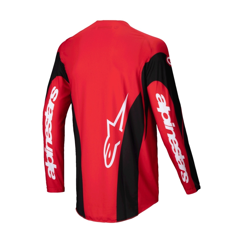 Alpinestars Techstar Dreem motocross majica crveno-crna