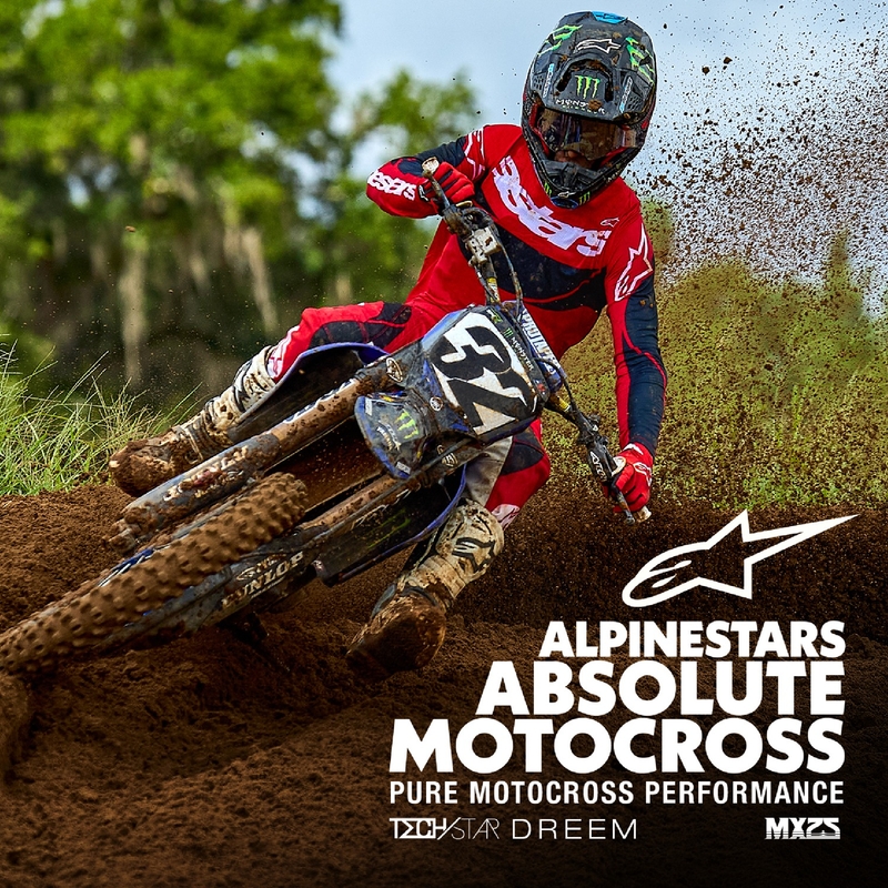 Alpinestars Techstar Dreem motocross majica crveno-crna