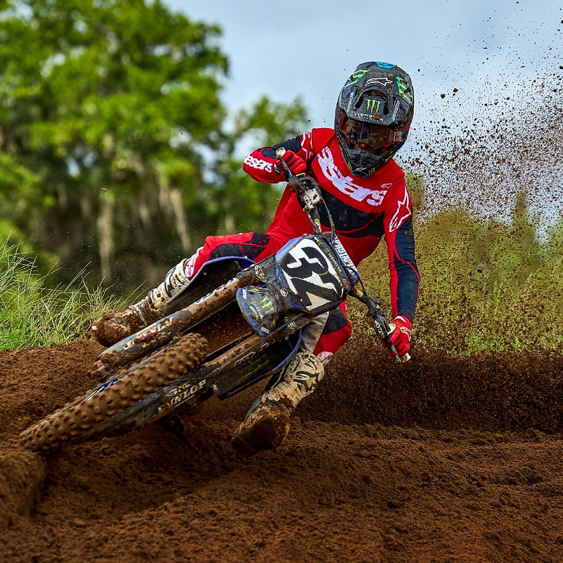 Alpinestars Techstar Dreem motocross majica crveno-crna