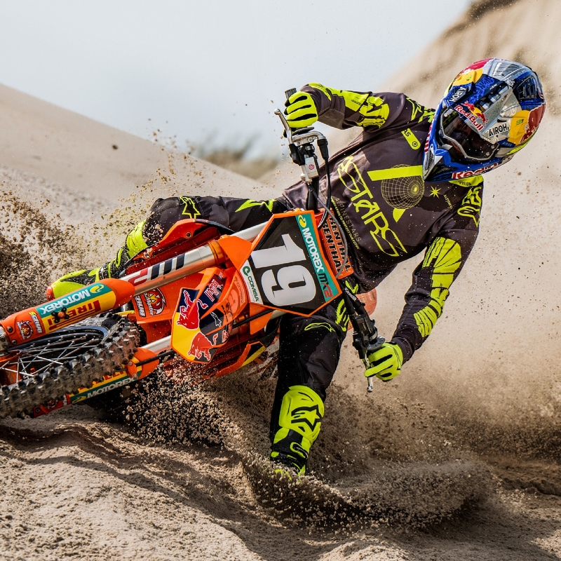 Alpinestars Racer Hollow motocross majica tamno kamuflažno-fluo žuta