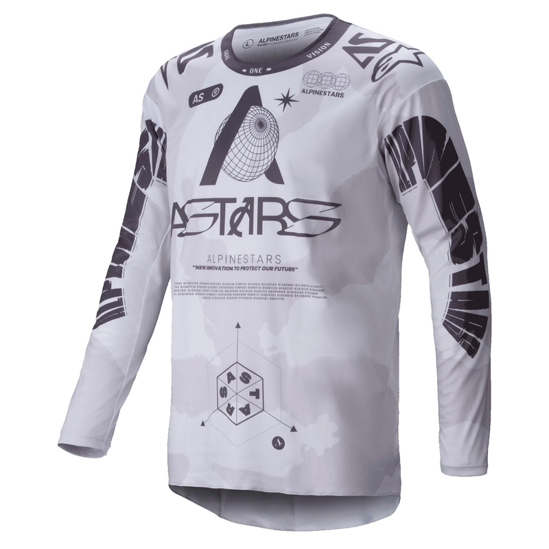 Alpinestars Racer Hollow motocross majica svijetlo kamuflažno smeđa
