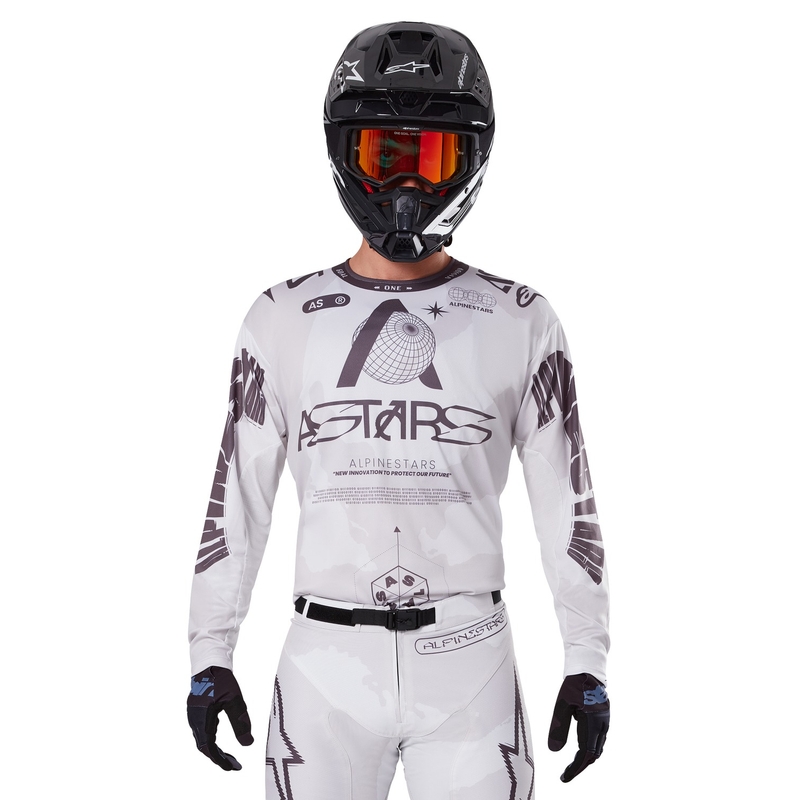 Alpinestars Racer Hollow motocross majica svijetlo kamuflažno smeđa