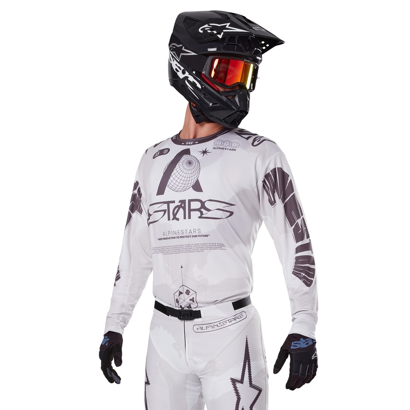 Alpinestars Racer Hollow motocross majica svijetlo kamuflažno smeđa
