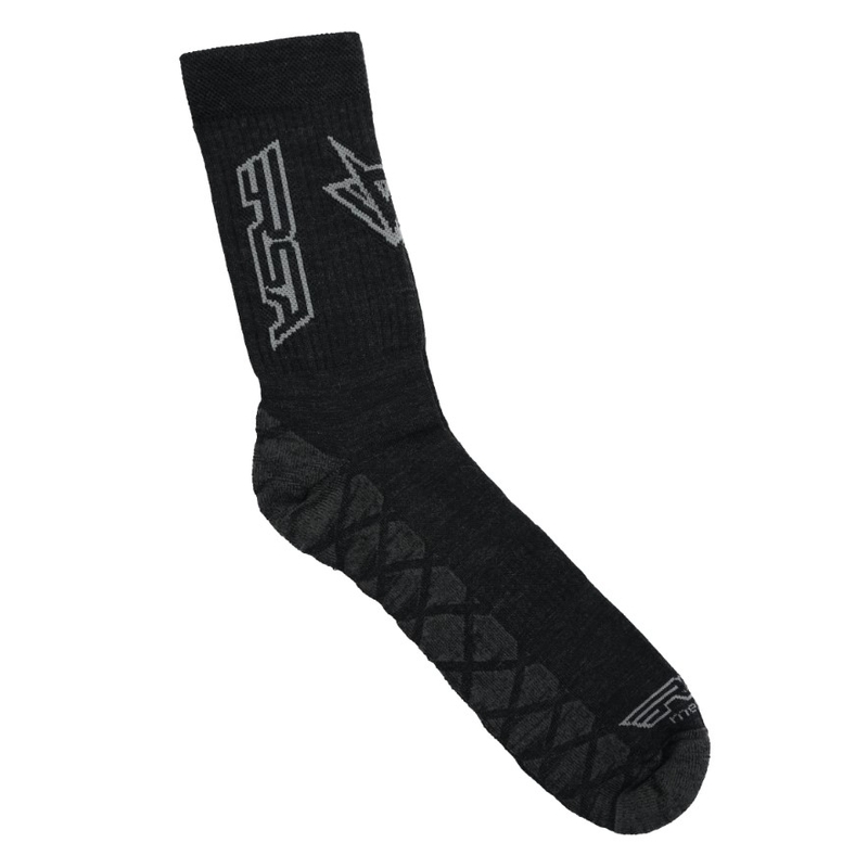 Merino čarape RSA Allride tamnosive