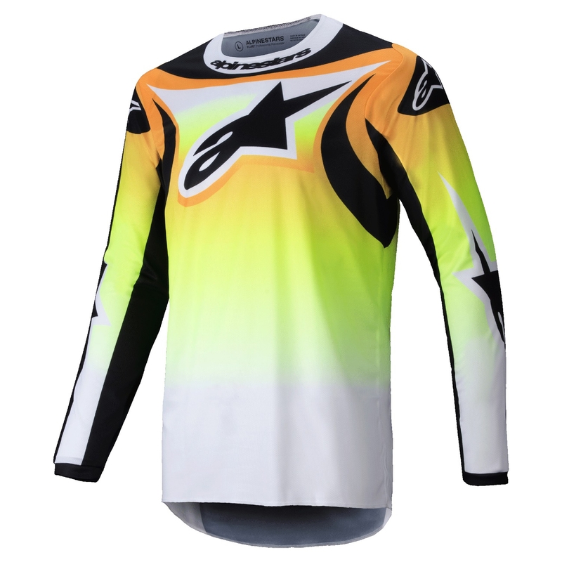 Alpinestars Fluid Wurx motocross dres žuto-crni