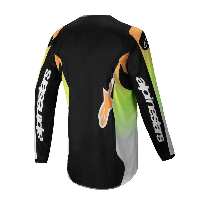 Alpinestars Fluid Wurx motocross dres žuto-crni