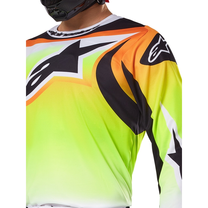 Alpinestars Fluid Wurx motocross dres žuto-crni
