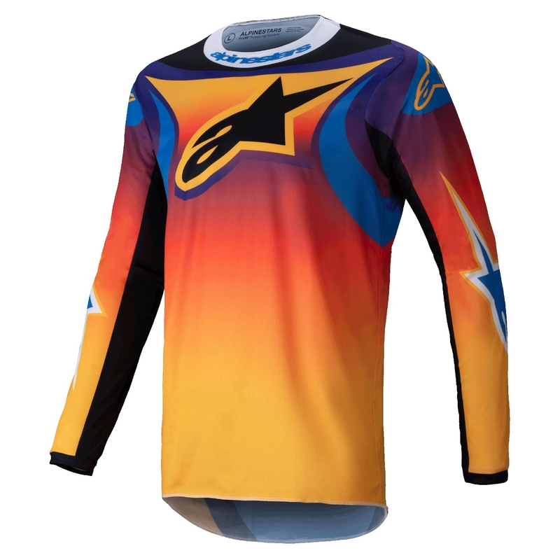 Višebojna motokros majica Alpinestars Fluid Wurx