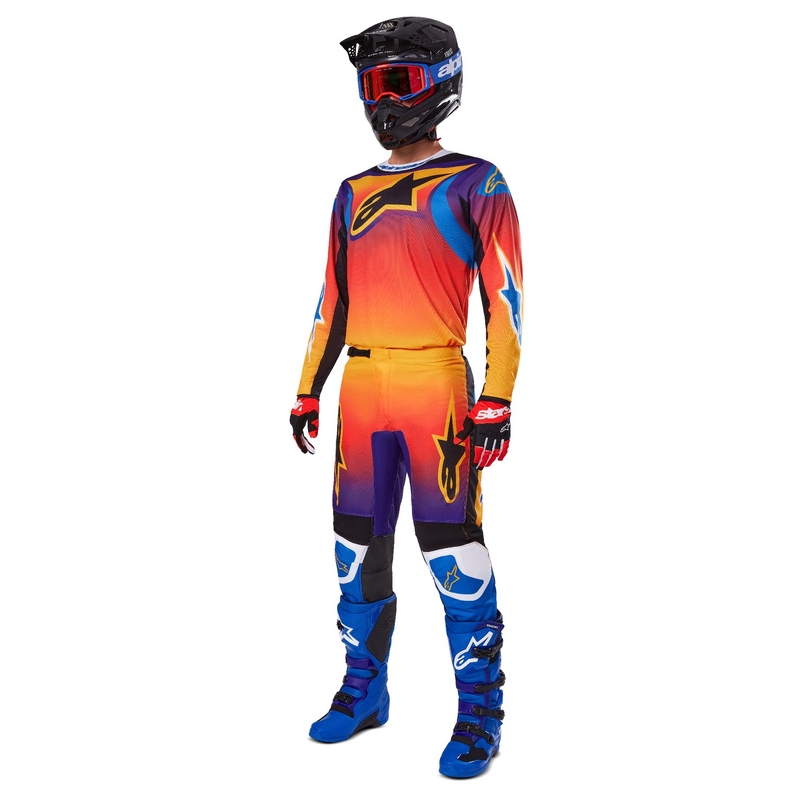Višebojna motokros majica Alpinestars Fluid Wurx