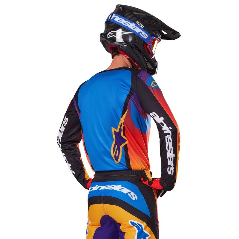 Višebojna motokros majica Alpinestars Fluid Wurx