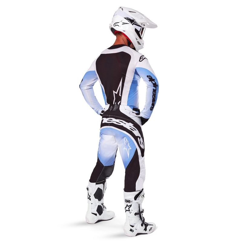 Alpinestars Techstar Melt motocross hlače crno-plave