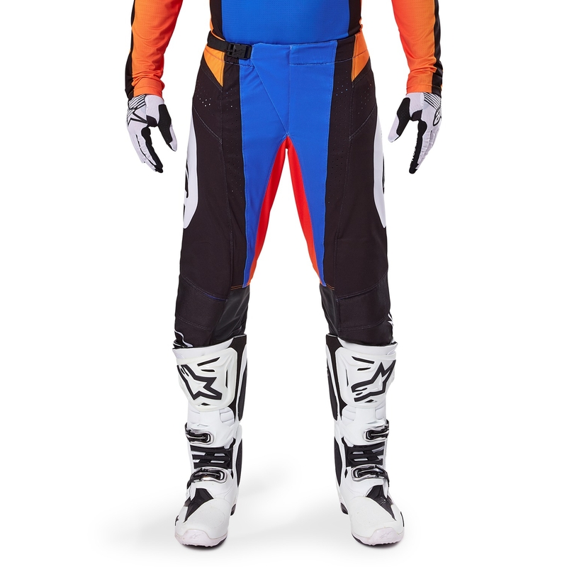 Alpinestars Techstar Melt motokros hlače narančasto-plave