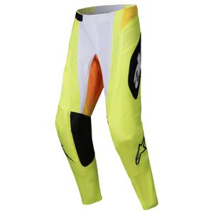 Alpinestars Techstar Melt motocross hlače žuto-crne