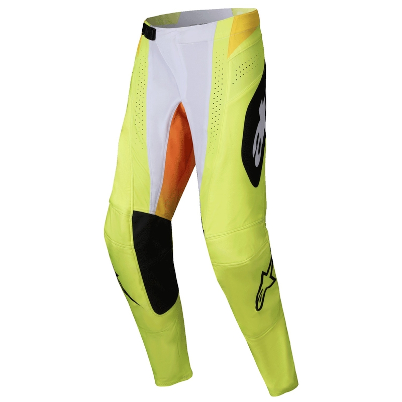 Alpinestars Techstar Melt motocross hlače žuto-crne