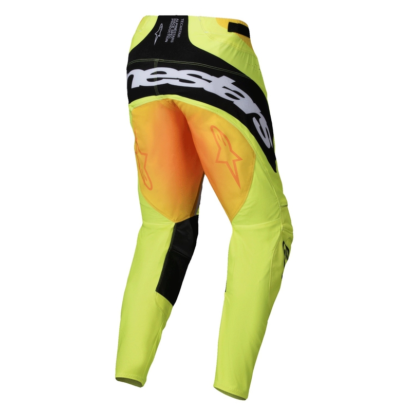 Alpinestars Techstar Melt motocross hlače žuto-crne