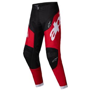 Alpinestars Racer Veil motokros hlače crno-crvene