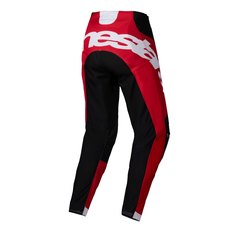 Alpinestars Racer Veil motokros hlače crno-crvene