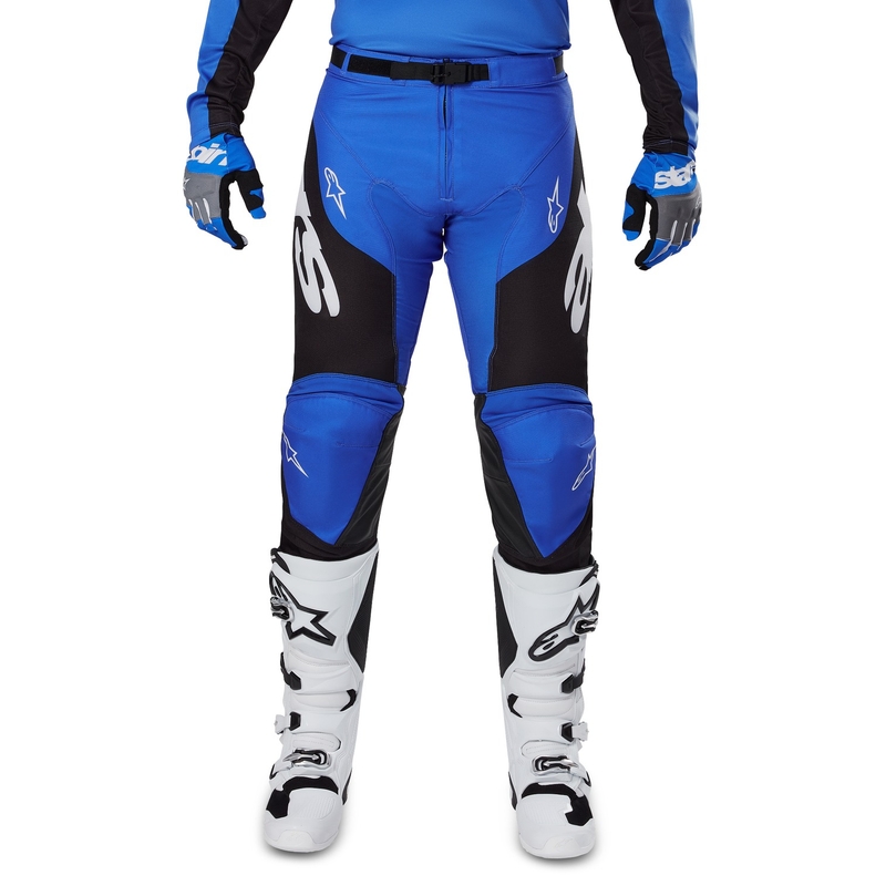 Alpinestars Racer Veil motocross hlače plavo-crne