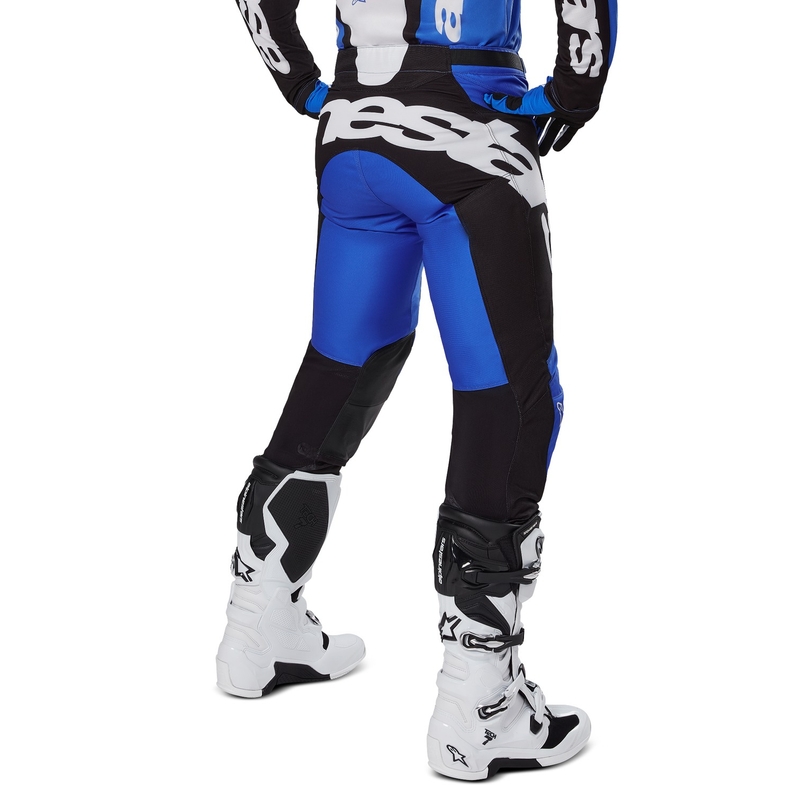 Alpinestars Racer Veil motocross hlače plavo-crne