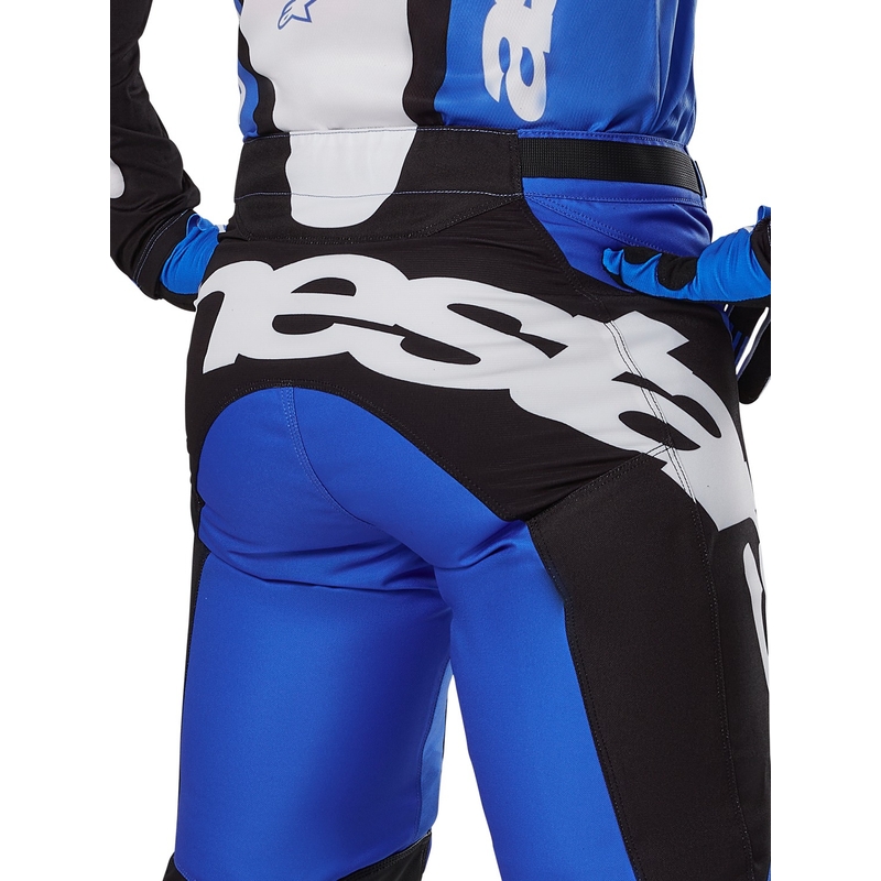 Alpinestars Racer Veil motocross hlače plavo-crne