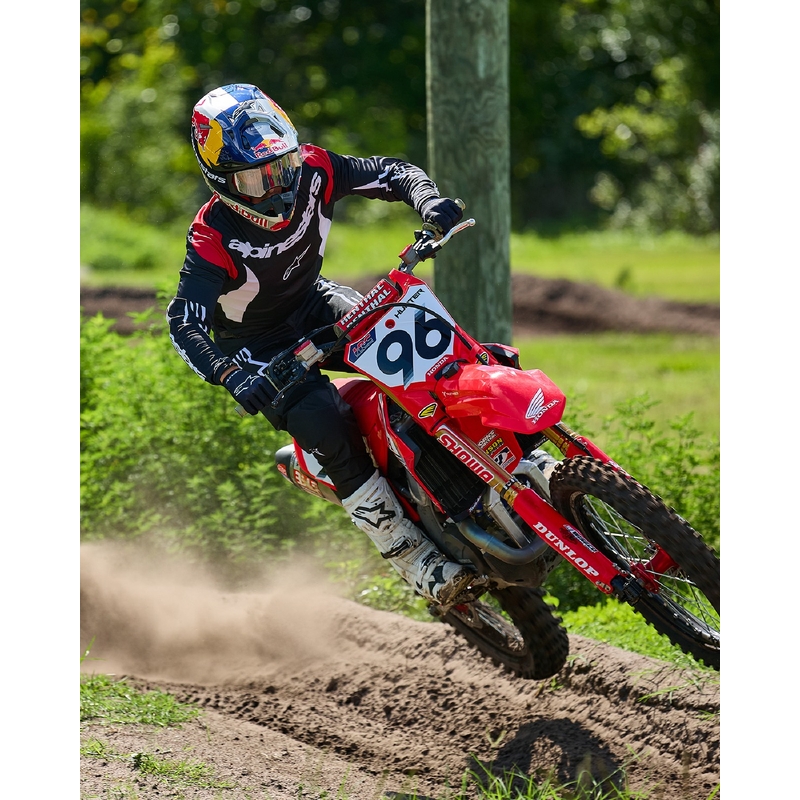 Alpinestars Fluid Haul motocross hlače crno-bijele