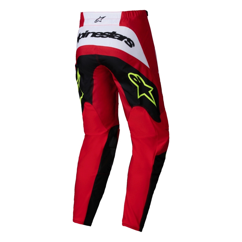 Alpinestars Fluid Haul motocross hlače crveno-crne